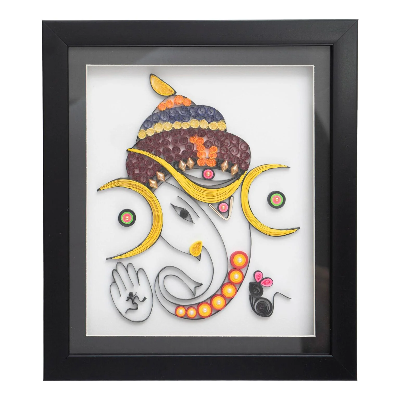 Quilling Art – Quilled Ganpati Ji