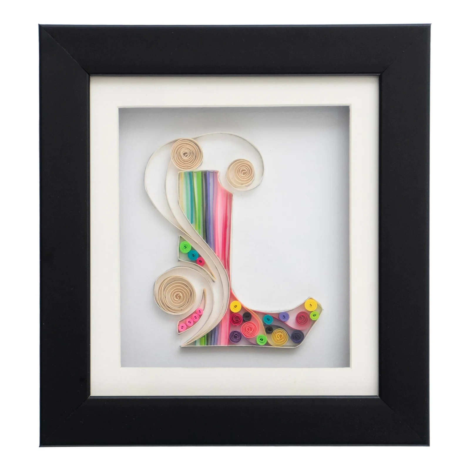 Quilling Art – The letter ‘L’