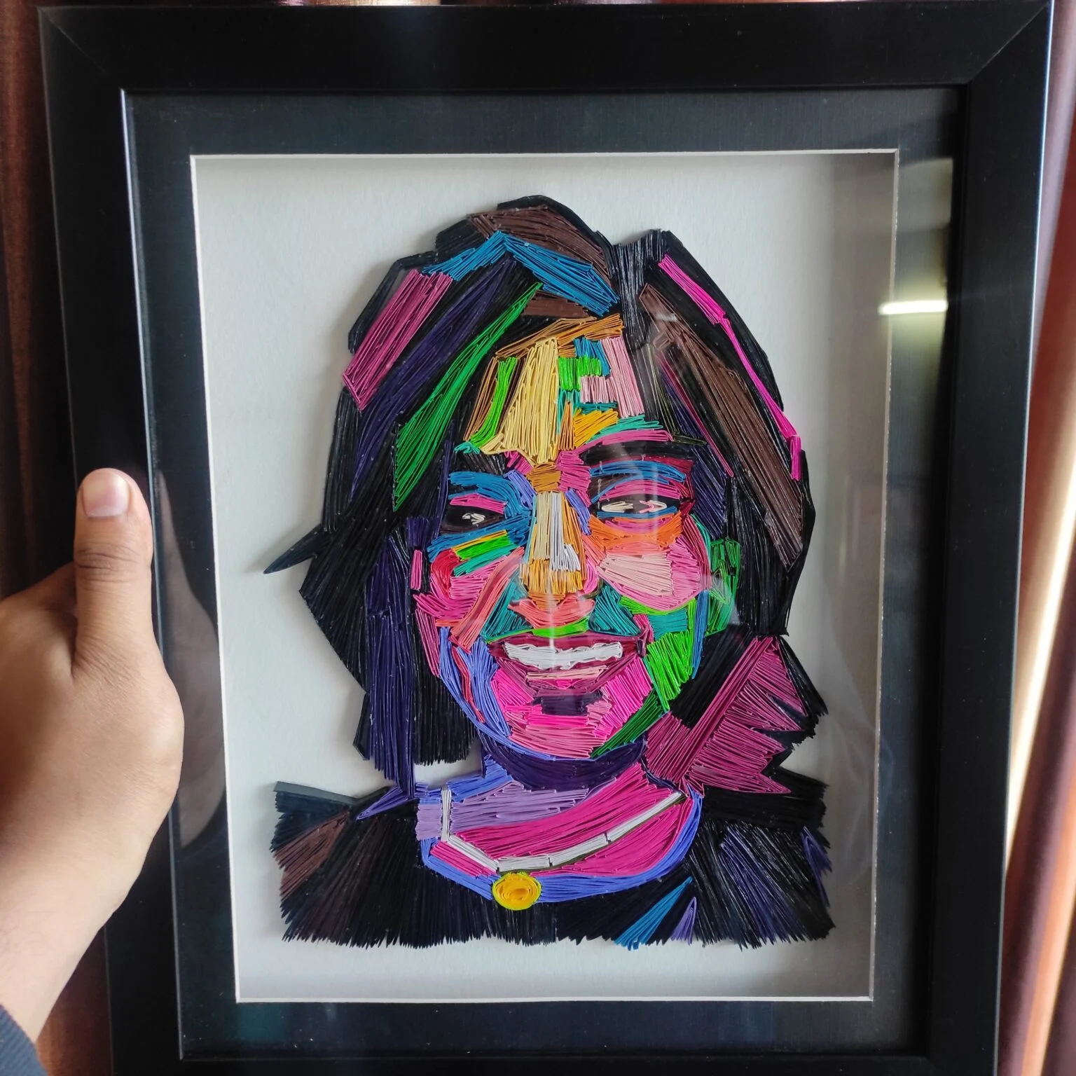 Customised Quilling Portrait