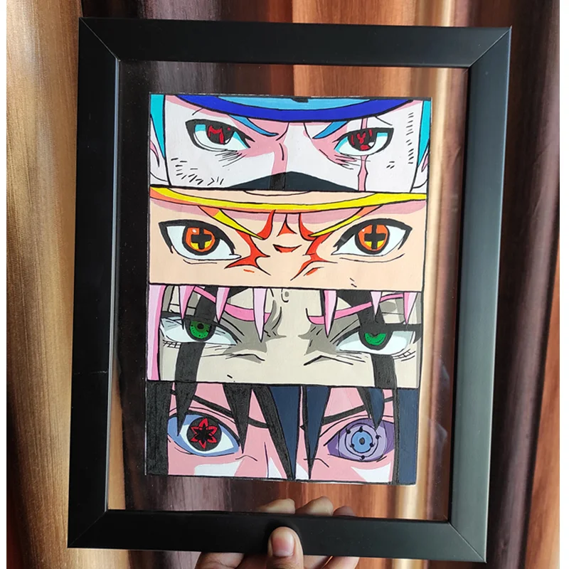 Anime Art: Naruto – Team 7 Wall Hanging
